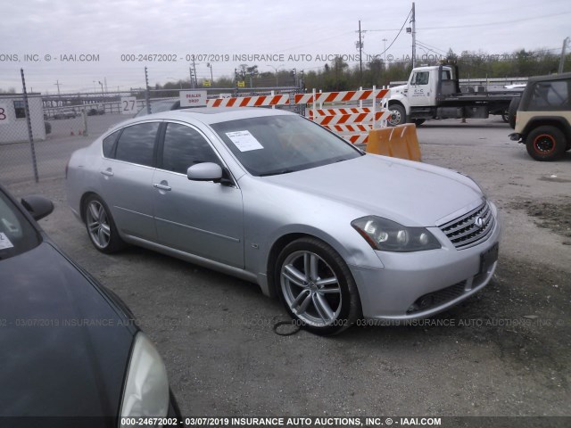 JNKAY01E66M115581 - 2006 INFINITI M35 SPORT SILVER photo 1