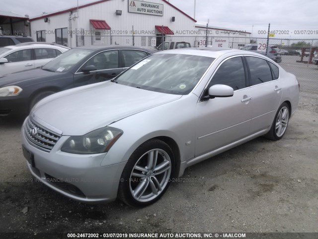 JNKAY01E66M115581 - 2006 INFINITI M35 SPORT SILVER photo 6