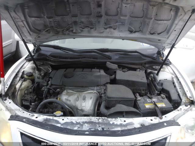 4T1BF3EK4BU632302 - 2011 TOYOTA CAMRY SE/LE/XLE 白色 照片 10