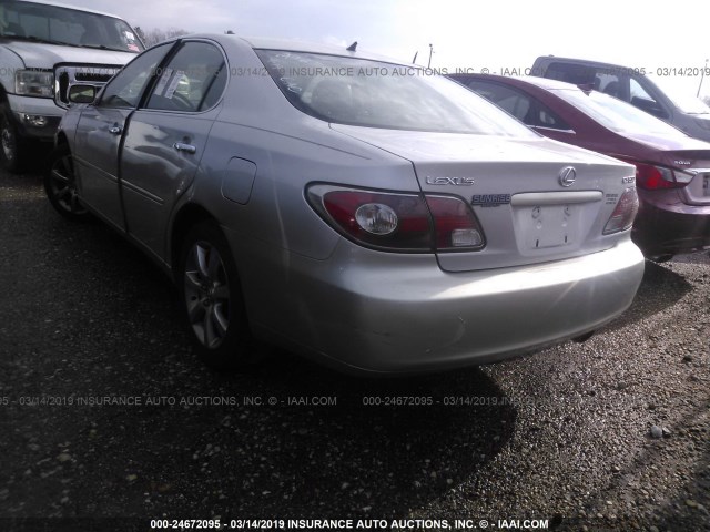 JTHBF30G030123631 - 2003 LEXUS ES 300 GRAY photo 3