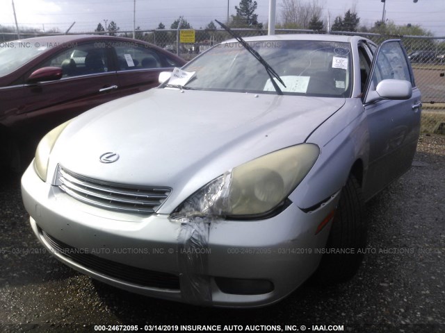 JTHBF30G030123631 - 2003 LEXUS ES 300 GRAY photo 6