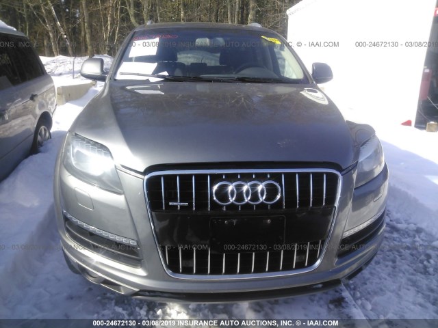 WA1LMAFE4CD008989 - 2012 AUDI Q7 PREMIUM PLUS GRAY photo 6