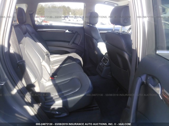 WA1LMAFE4CD008989 - 2012 AUDI Q7 PREMIUM PLUS GRAY photo 8