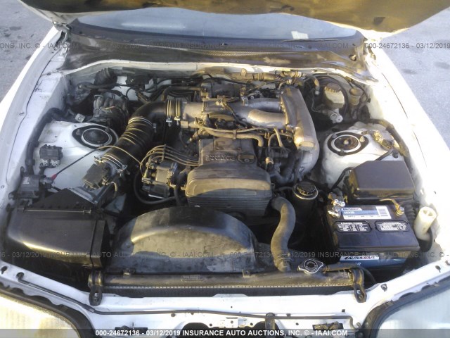 JT2JA81JXS0027743 - 1995 TOYOTA SUPRA SPORT ROOF შავი ფოტო 10