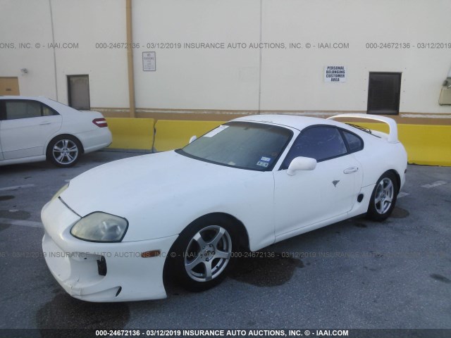 JT2JA81JXS0027743 - 1995 TOYOTA SUPRA SPORT ROOF შავი ფოტო 2