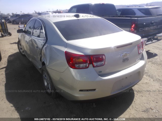 1G11B5SL0FF352660 - 2015 CHEVROLET MALIBU LS GOLD photo 3
