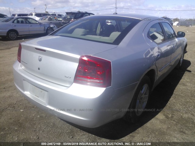 2B3KA43G97H836824 - 2007 DODGE CHARGER SE/SXT SILVER photo 4