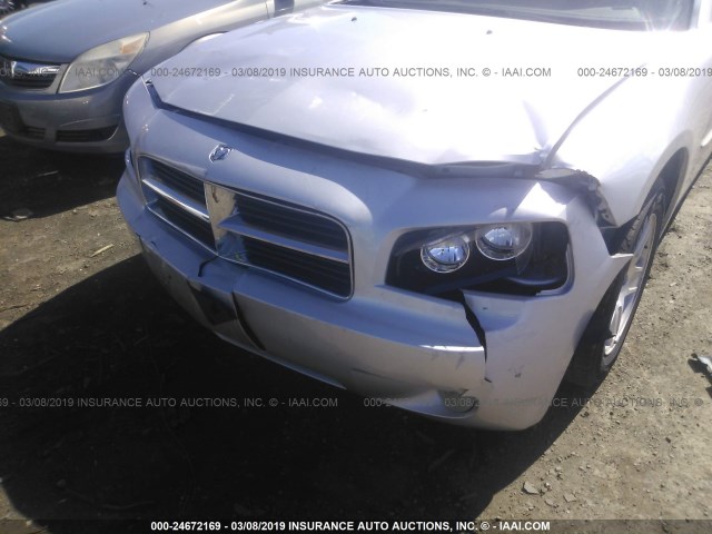 2B3KA43G97H836824 - 2007 DODGE CHARGER SE/SXT SILVER photo 6