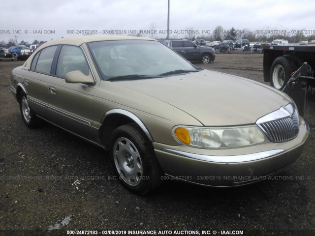 1LNFM97V8WY711049 - 1998 LINCOLN CONTINENTAL  GOLD photo 1