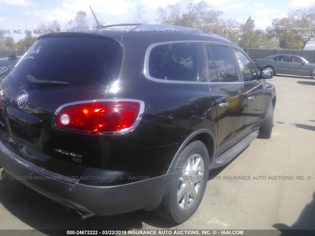 5GAER23D79J164022 - 2009 BUICK ENCLAVE CXL BLACK photo 4