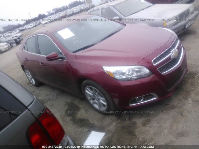 1G11F5RR9DF106430 - 2013 CHEVROLET MALIBU 2LT RED photo 1