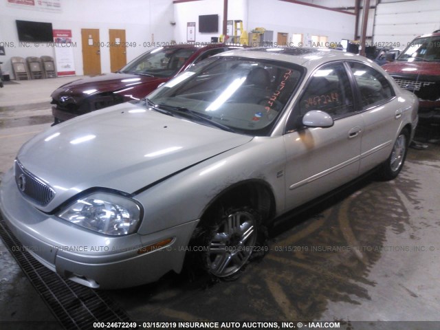 1MEFM55S44G602286 - 2004 MERCURY SABLE LS PREMIUM TAN photo 2