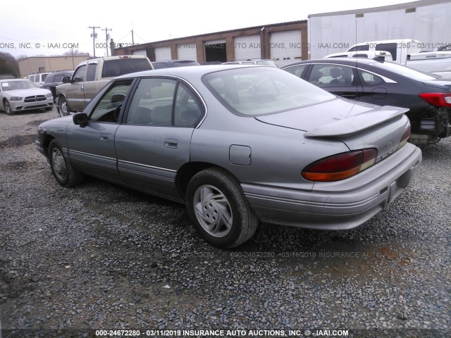 1G2HX53L7P1297018 - 1993 PONTIAC BONNEVILLE SE GRAY photo 3