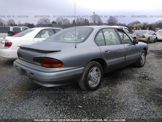 1G2HX53L7P1297018 - 1993 PONTIAC BONNEVILLE SE GRAY photo 4