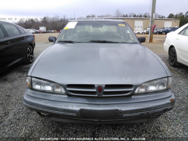 1G2HX53L7P1297018 - 1993 PONTIAC BONNEVILLE SE GRAY photo 6