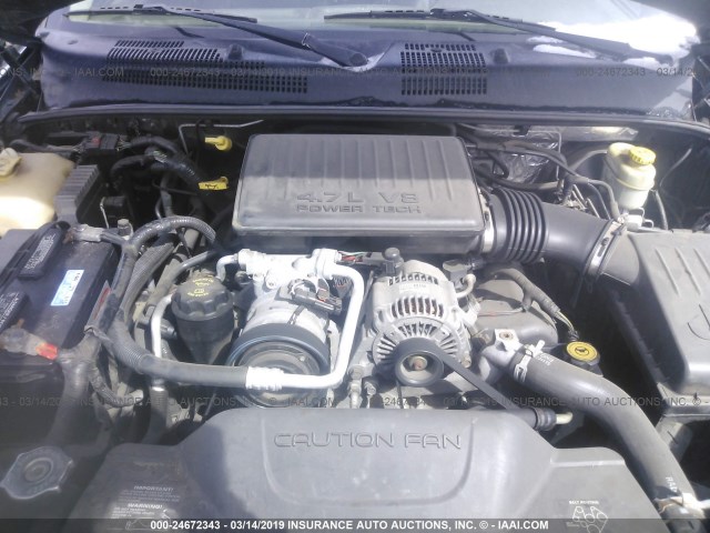 1J4GW48N04C410140 - 2004 JEEP GRAND CHEROKEE LAREDO/COLUMBIA/FREEDOM 灰色 照片 10