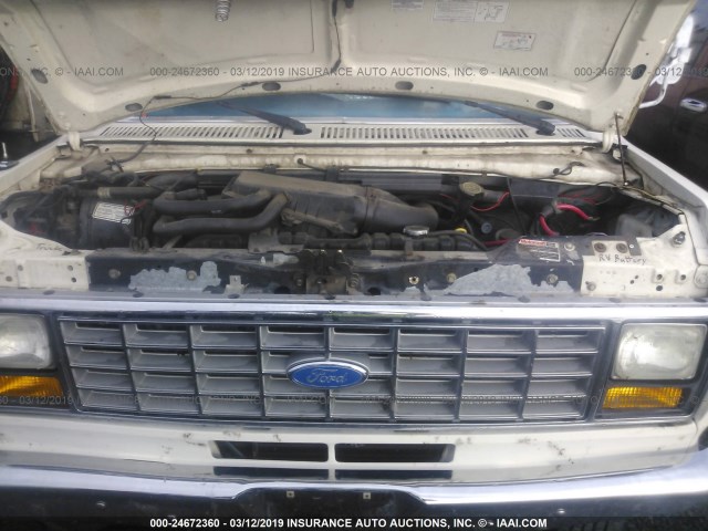 1FDKE30G7MHB06084 - 1991 FORD ECONOLINE E350 CUTAWAY VAN Unknown photo 10