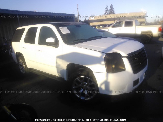 1GKFC13598R204855 - 2008 GMC YUKON HYBRID WHITE photo 1