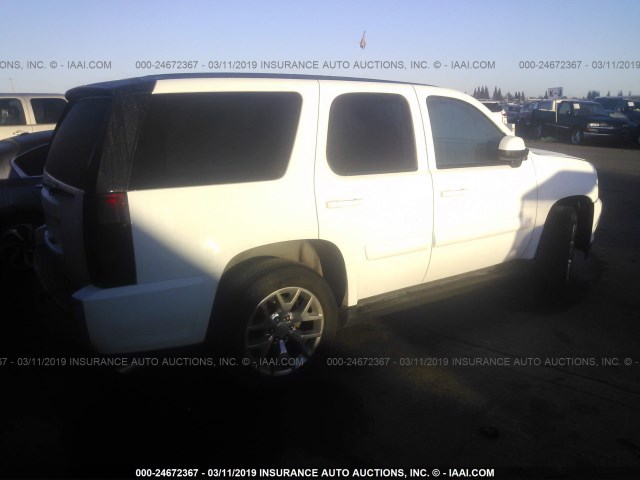 1GKFC13598R204855 - 2008 GMC YUKON HYBRID WHITE photo 4