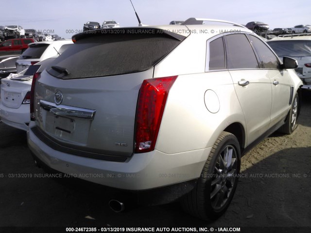 3GYFNCE36ES615677 - 2014 CADILLAC SRX PERFORMANCE COLLECTION GOLD photo 4