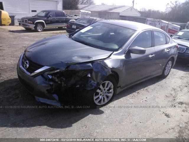 1N4AL3AP4GC226033 - 2016 NISSAN ALTIMA 2.5/S/SV/SL/SR GRAY photo 2