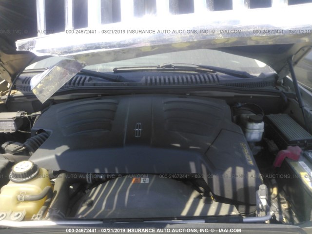 5LMEU88H45ZJ13416 - 2005 LINCOLN AVIATOR 灰色 照片 10