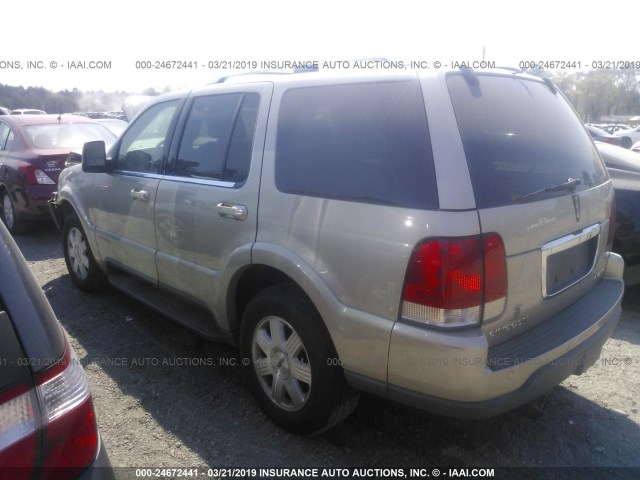 5LMEU88H45ZJ13416 - 2005 LINCOLN AVIATOR 灰色 照片 3