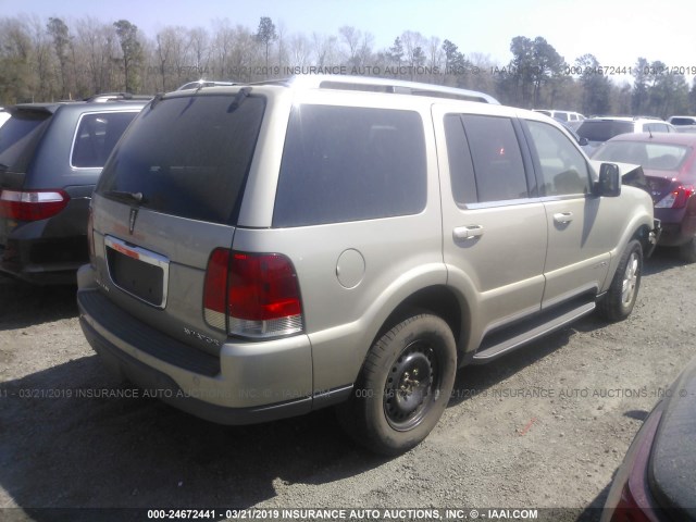 5LMEU88H45ZJ13416 - 2005 LINCOLN AVIATOR 灰色 照片 4