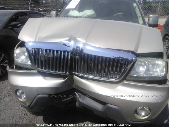 5LMEU88H45ZJ13416 - 2005 LINCOLN AVIATOR 灰色 照片 6