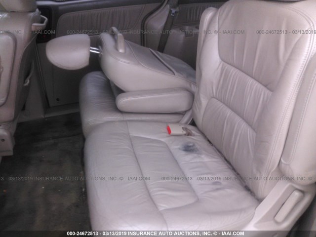 5FNRL18954B097405 - 2004 HONDA ODYSSEY EXL BEIGE photo 8