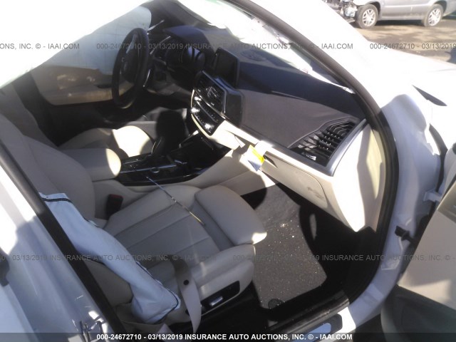 5UXTR9C59KLD93689 - 2019 BMW X3 XDRIVE30I WHITE photo 5