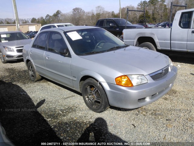 JM1BJ2215Y0253771 - 2000 MAZDA PROTEGE ES SILVER photo 1