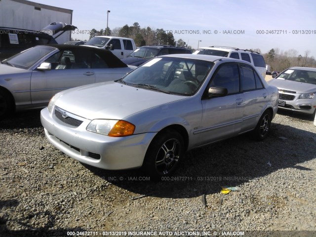 JM1BJ2215Y0253771 - 2000 MAZDA PROTEGE ES 银色 照片 2