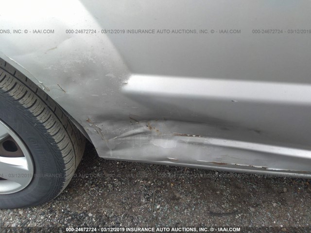 1B3HB28B08D644151 - 2008 DODGE CALIBER SILVER photo 6