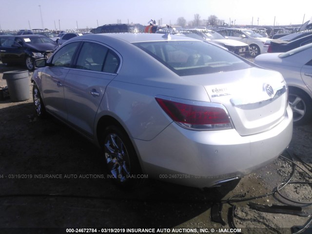 1G4GH5E37DF254813 - 2013 BUICK LACROSSE PREMIUM SILVER photo 3