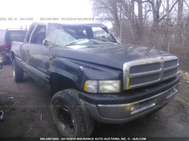 1B7KF23Z81J200813 - 2001 DODGE RAM 2500 BLACK photo 1