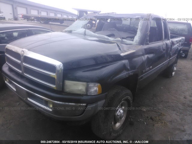 1B7KF23Z81J200813 - 2001 DODGE RAM 2500 BLACK photo 2