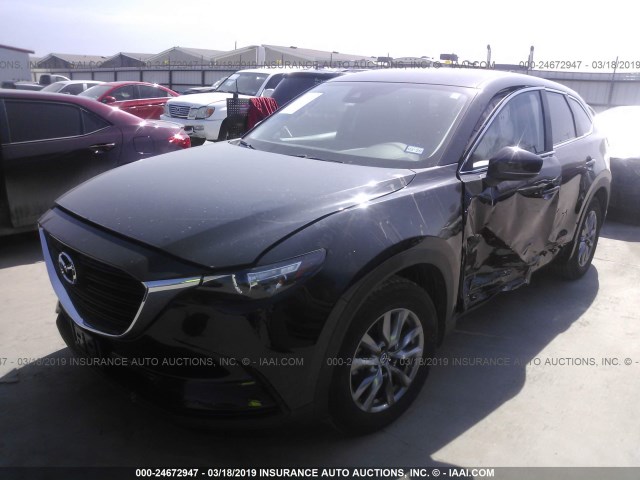 JM3TCABYXJ0216766 - 2018 MAZDA CX-9 SPORT BLACK photo 2