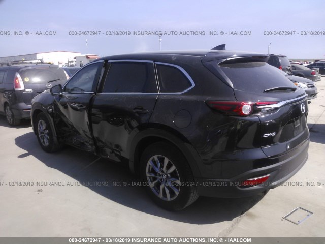 JM3TCABYXJ0216766 - 2018 MAZDA CX-9 SPORT BLACK photo 3