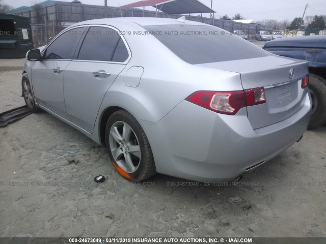 JH4CU2F62CC005033 - 2012 ACURA TSX TECH SILVER photo 3
