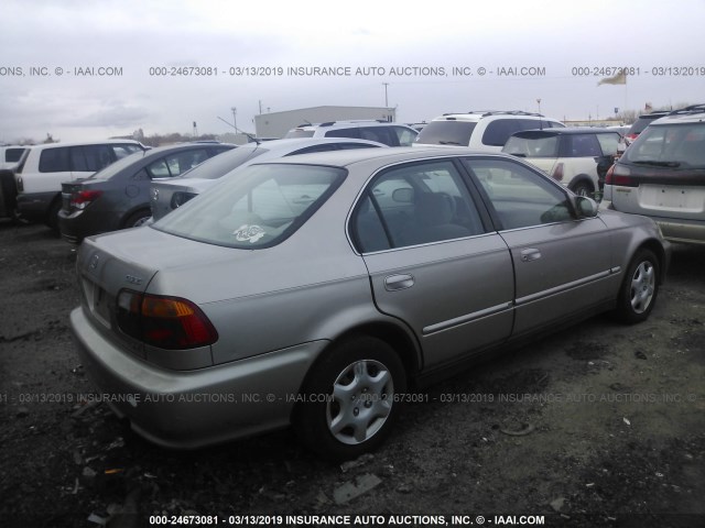 1HGEJ8649YL029360 - 2000 HONDA CIVIC EX BROWN photo 4