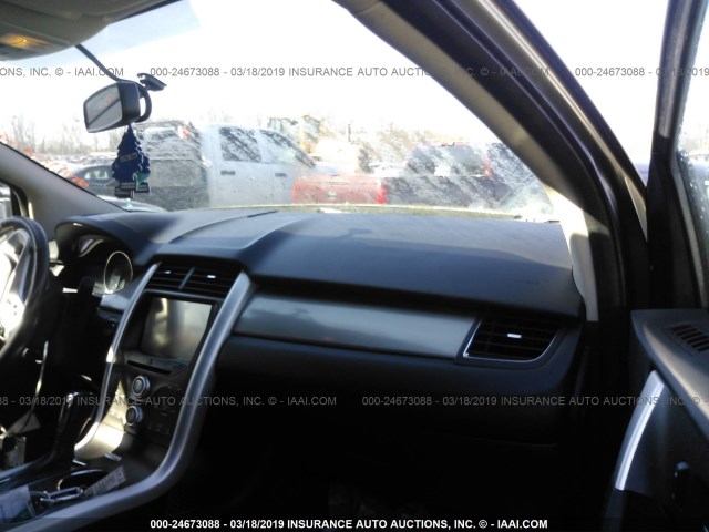 2FMDK3J94DBB87804 - 2013 FORD EDGE SEL GREEN photo 5