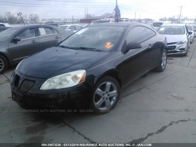 1G2ZH18N374231956 - 2007 PONTIAC G6 GT BLACK photo 2