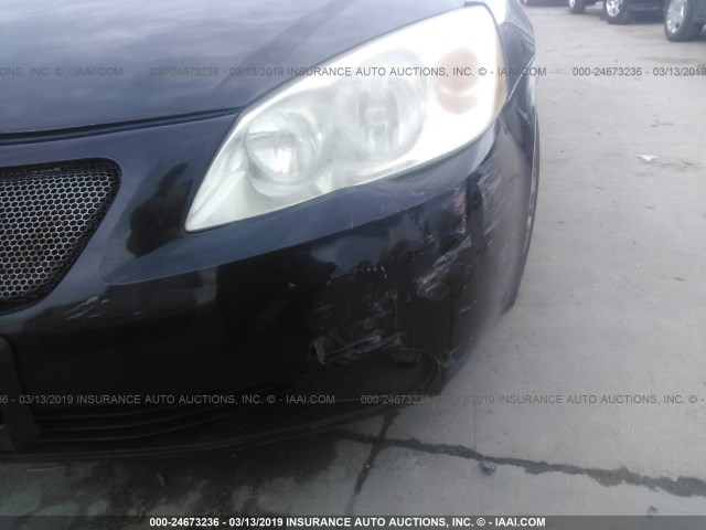 1G2ZH18N374231956 - 2007 PONTIAC G6 GT BLACK photo 6