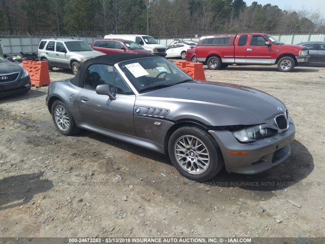 4USCN33432LK52206 - 2002 BMW Z3 2.5 SILVER photo 1