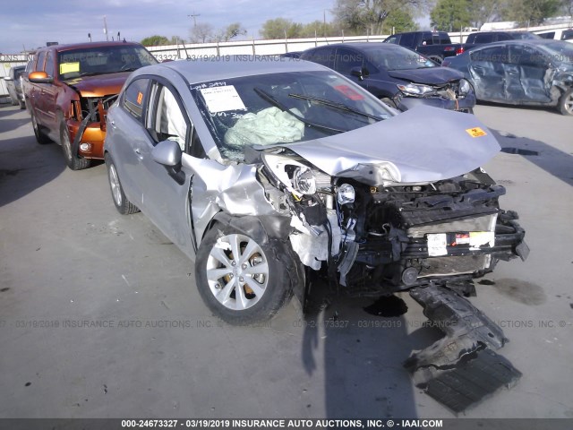 KNADN5A33D6303878 - 2013 KIA RIO EX/SX SILVER photo 1