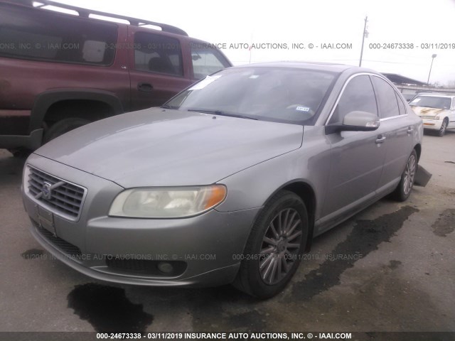 YV1AS982981050551 - 2008 VOLVO S80 3.2 GRAY photo 2