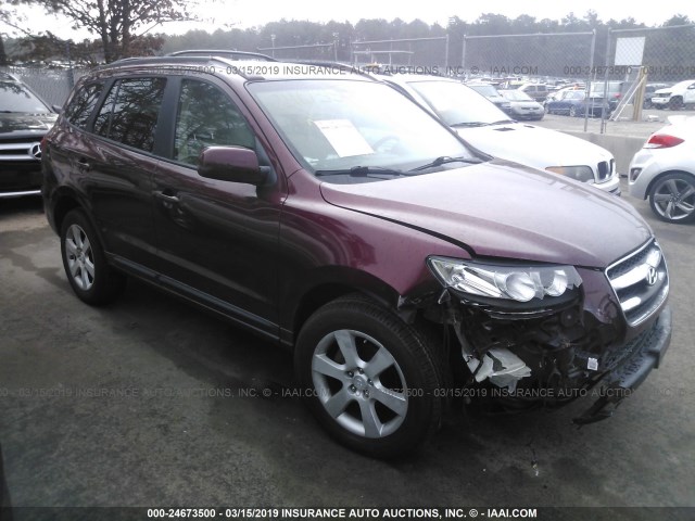 5NMSH13E27H022395 - 2007 HYUNDAI SANTA FE SE/LIMITED RED photo 1