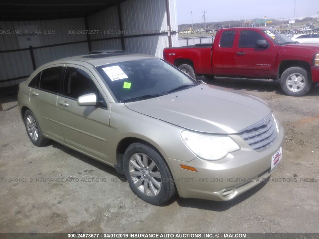 1C3CC5FD7AN133455 - 2010 CHRYSLER SEBRING LIMITED GOLD photo 1