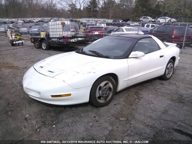 2G2FS22S6R2219978 - 1994 PONTIAC FIREBIRD WHITE photo 2